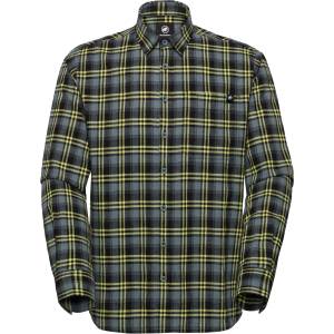 MAMMUT Мъжка риза с копчета Mammut Trovat Summer Longsleeve Shirt - Black / Strata (033-2469-0411)