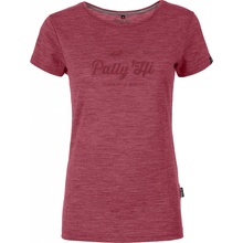 Pally'Hi Wmn's T-Shirt Classic Peak Logo W1072419 Heather Tulip