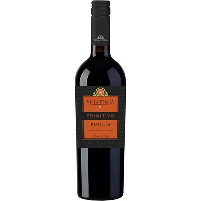Villa Italia Primitivo Puglia 12,5% 0,75 l (holá láhev)