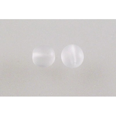 Glass beads, s.r.o. Mačkané kulaté korálky - 6 mm 00030/mat Balení: 300ks