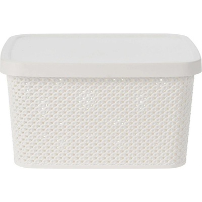 Storage Solutions Úložný koš White 1 27,5 x 15 x 22 cm