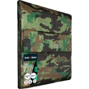 Tarpaulin plachta Khaki 4x6 m, 80 g/m, zakrývacia, oliva/kamufláž