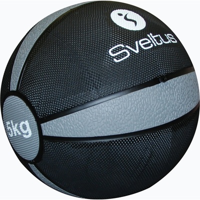 Sveltus Медицинска топка Sveltus 5 kg black/grey