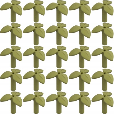 LEGO® 37695 List RASTLINA Kvet Olive Green 25 ks