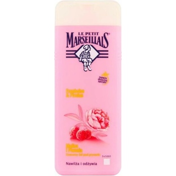 Le Petit Marseillais Extra Gentle Shower Cream Organic Raspberry & Peony sprchový krém 400 ml pre ženy