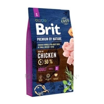 Brit Premium Dog by Nature Adult S 3 x 8 kg