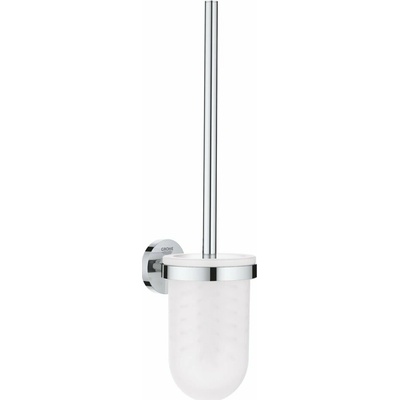 GROHE WC kefa na stenu ESSENTIALS s držiakom chróm sklo