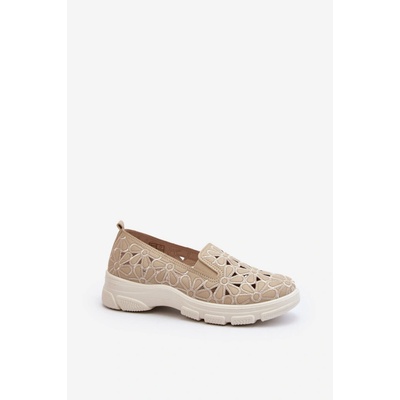 Kesi Dámské mokasíny krémová