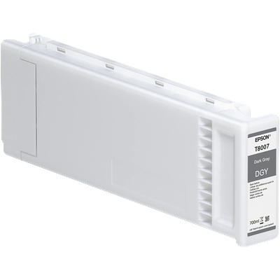 Epson T8007 C13T800700 тъмно сив (dark gray) оригинална касета (C13T800700)