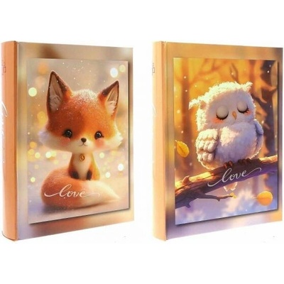 Fotoalbum 10×15/300/2S, na 2 fotografie na stránku, motiv Love Cute