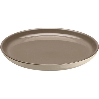 Emile henry (Франция) Керамична чиния emile henry dessert plate десертна - цвят сиво-бежов и екрю (eh 8915-g9)