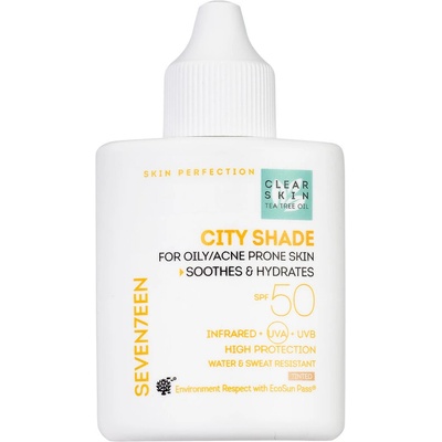 SEVENTEEN Тониран слънцезащитен крем Seventeen CITY SHADE SPF50 TINTED (1201826CR)