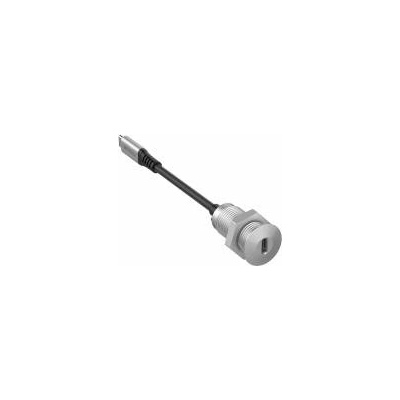 VivoLink PROUSBCMF0.3SOCKET USB cable 0.3 m USB 3.2 Gen 2 (3.1 Gen 2) USB C Grey
