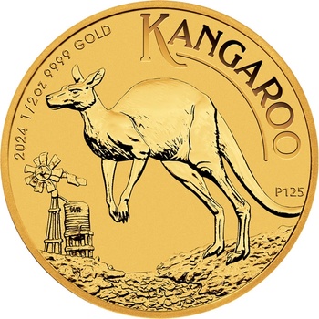 Kangaroo zlatá mince 2024 1/2 oz