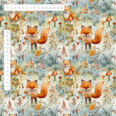 Lištičky v listí teplákovina by MIMI [supreme]
