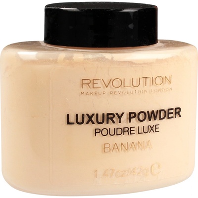 make-up Revolution London Baking Powder sypký pudr Banana 32 g