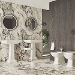 Ideal Standard Стенна мивка Ideal Standard Atelier Calla, лъскаво бяла, 62 см, с отвор за смесител и преливник (E221601)