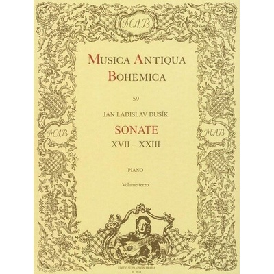 Sonate XVII-XXIII Jan Ladislav Dusík