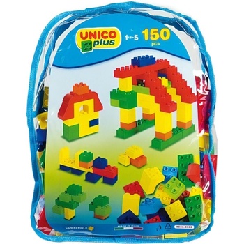 Unico Plus Sada kostek v batůžku 150 ks