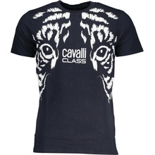 Cavalli Class perfektné pánske tričko modré