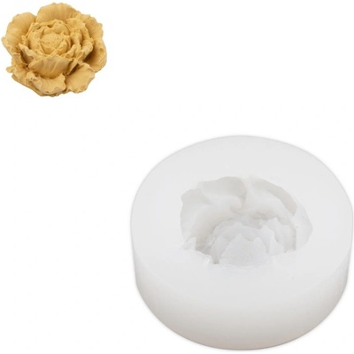 Manumi Silikonová forma na odlévání kreativní hmoty květ 70x37mm 3 ks