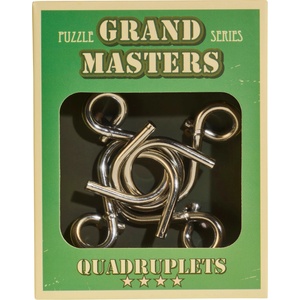Eureka Метален логически пъзел Eureka - Grand Masters Puzzle Quadruplets (473254)
