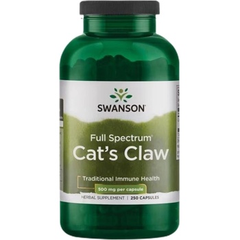 Image 1 of Swanson Full Spectrum Cat's Claw 500 mg [250 капсули]