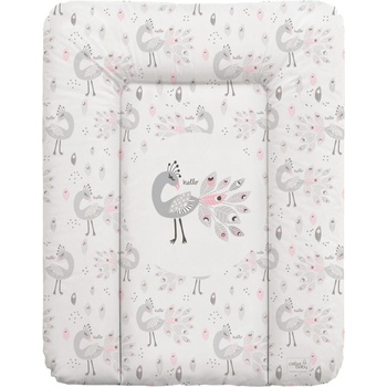 Ceba Baby Podložka na komodu mäkká Lolly Polly Peacock 70 x 50