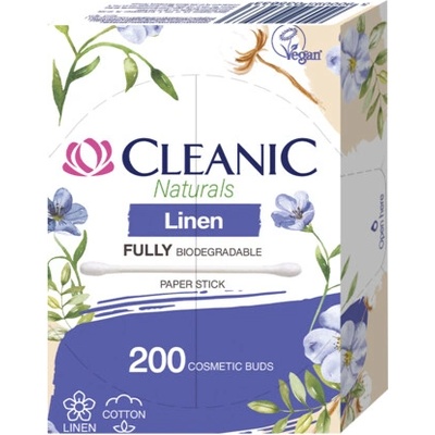 Cleanic Linen vatové tyčinky 200 ks