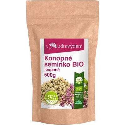 ZdravýDen Bio konopné semínko loupané 500 g