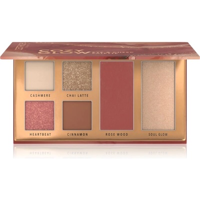 Catrice Cozy Glow палитра за лице и очи 10 гр