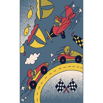 КИЛИМ play 120х170см СЪСТЕЗАНИЕ (П1409-67КФК-61)