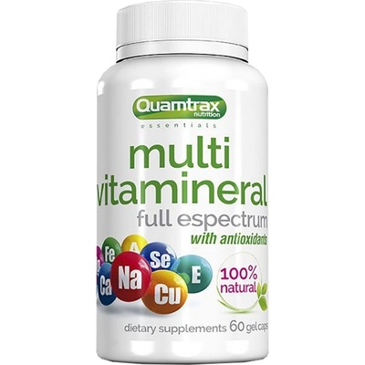 Quamtrax Multivitamineral Full Spectrum [60 Гел капсули]