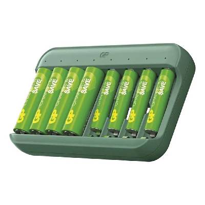 Зарядно за батерии GP Charge & save 4×AA/AAA 1300 mAh/650 mAh (EMS1475)
