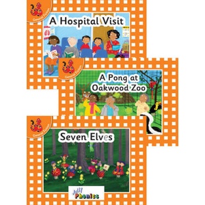 Jolly Phonics Orange Level Readers Set 5 (2019)