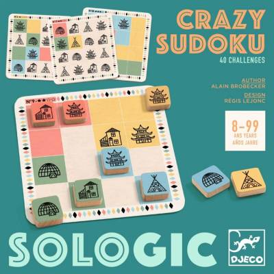 Djeco Crazy Sudoku Bláznivé sudoku