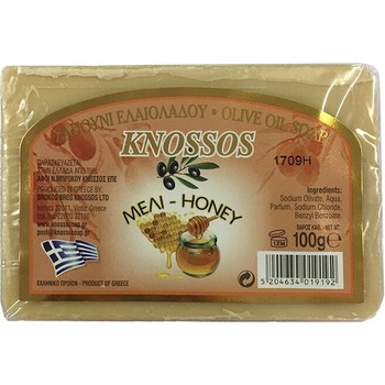 Knossos Olivové tuhé mydlo Med 100 g