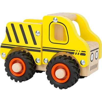 Legler Дървена играчка Small Foot - Камион, жълт (11096)