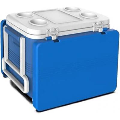 Atlantic Хладилна кутия Atlantic 45L, пасивна, синя, с табла (1008727)