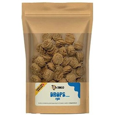 Dingo suchary drops rybí bezlepkové 250 g