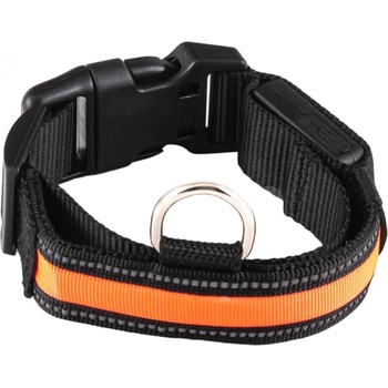 HARAHU Светещ нашийник за куче - Оранжев / s kp25909 (25909)