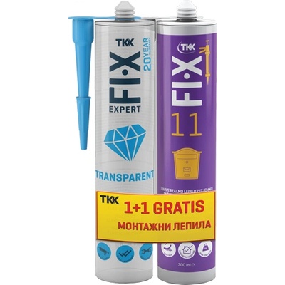 TKK tekafix power + tkk fix 11 2х300 ПРОМО ПАКЕТ (52062 01)