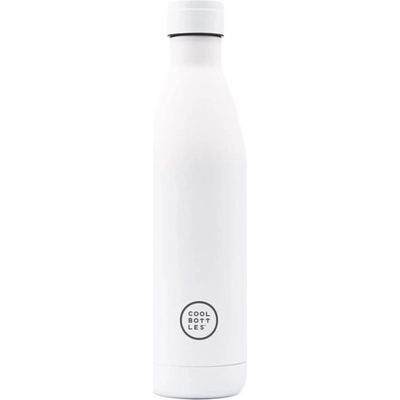Cool Bottles Nerezová termolahev Mono třívrstvá bílá 750 ml