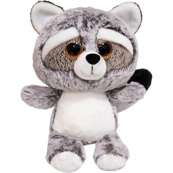 LEAN Toys Плюшена играчка Lean Toys - Миещо мече с големи очи, 22 cm (22117)