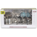 Moni Детски метални прибори за игра Moni Toys - 12 части (111649)