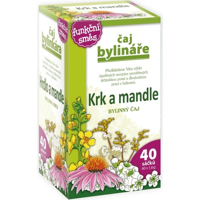 Mediate Čaj Krk a mandle 40 x 1,6 g