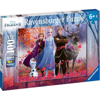 Image 1 of Ravensburger Пъзел Ravensburger от 100 XXL части - Замръзналото кралство 2, Магията на гората (12867)