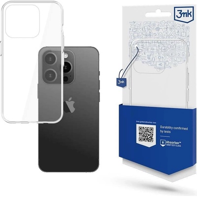 3mk Protection Кейс 3mk Armor Case за Apple iPhone 15 Pro, прозрачен (5903108527477)
