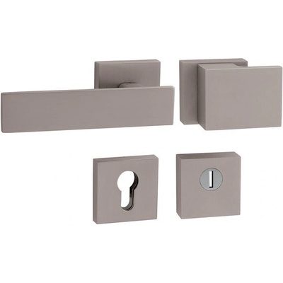 MPkovania TI - CUBO/LINHA2 - HR 3230/2730 PZ PLUS madlo/kľučka pravá nikel matný