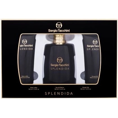 Sergio Tacchini Splendida EDP 100 ml + sprchový gel 100 ml + tělové mléko 100 ml